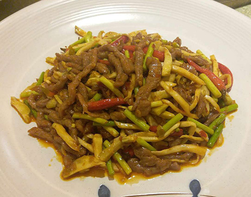 泡椒牛肉絲